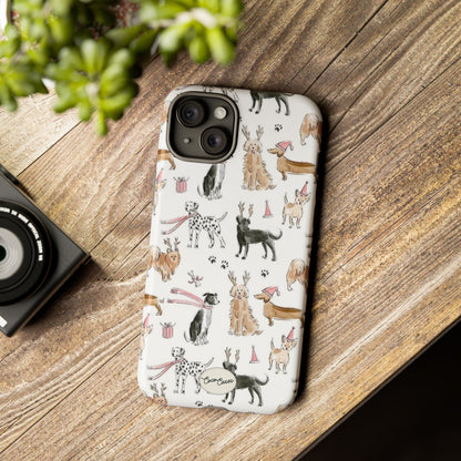Wagging Winter iPhone Case