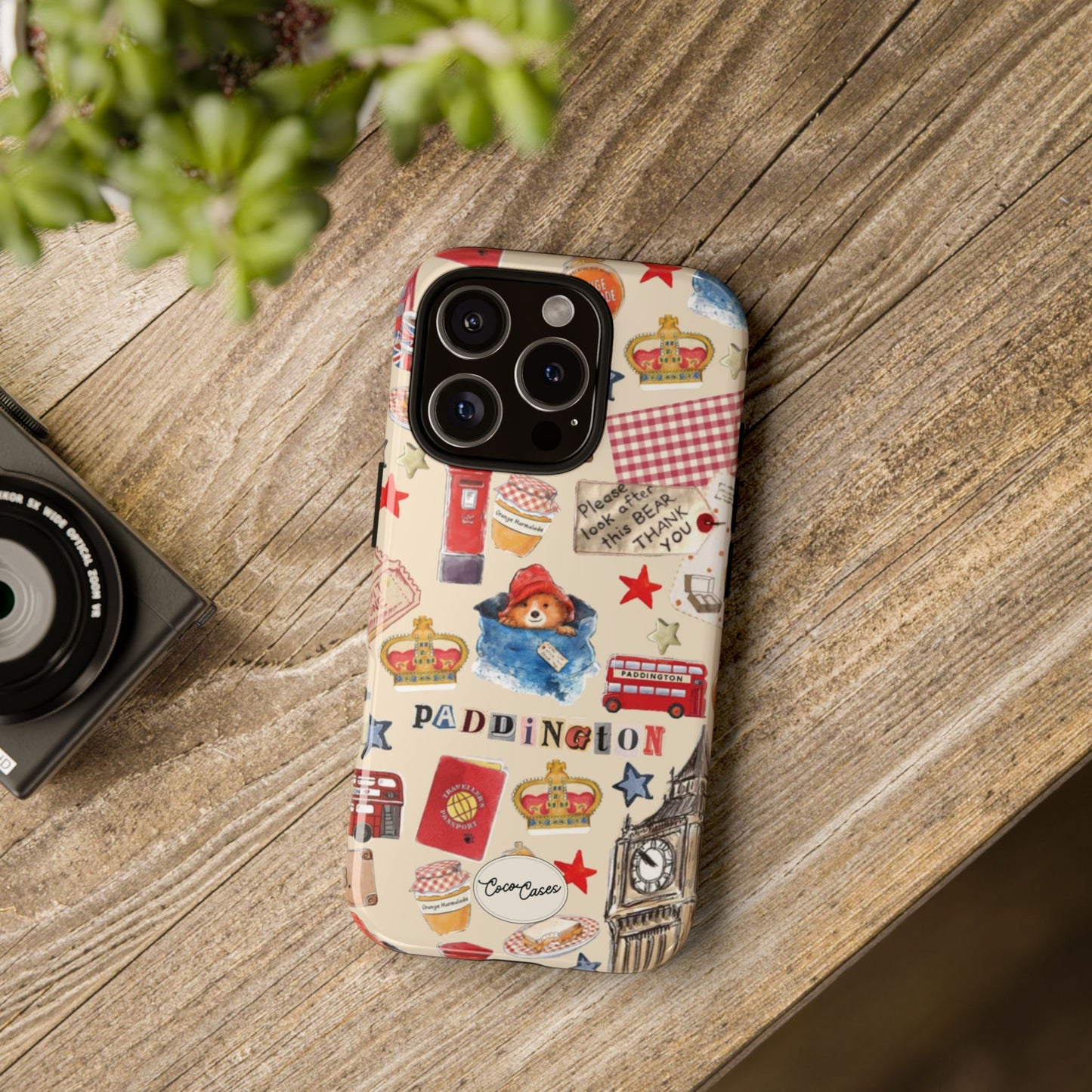 London Bear iPhone Case