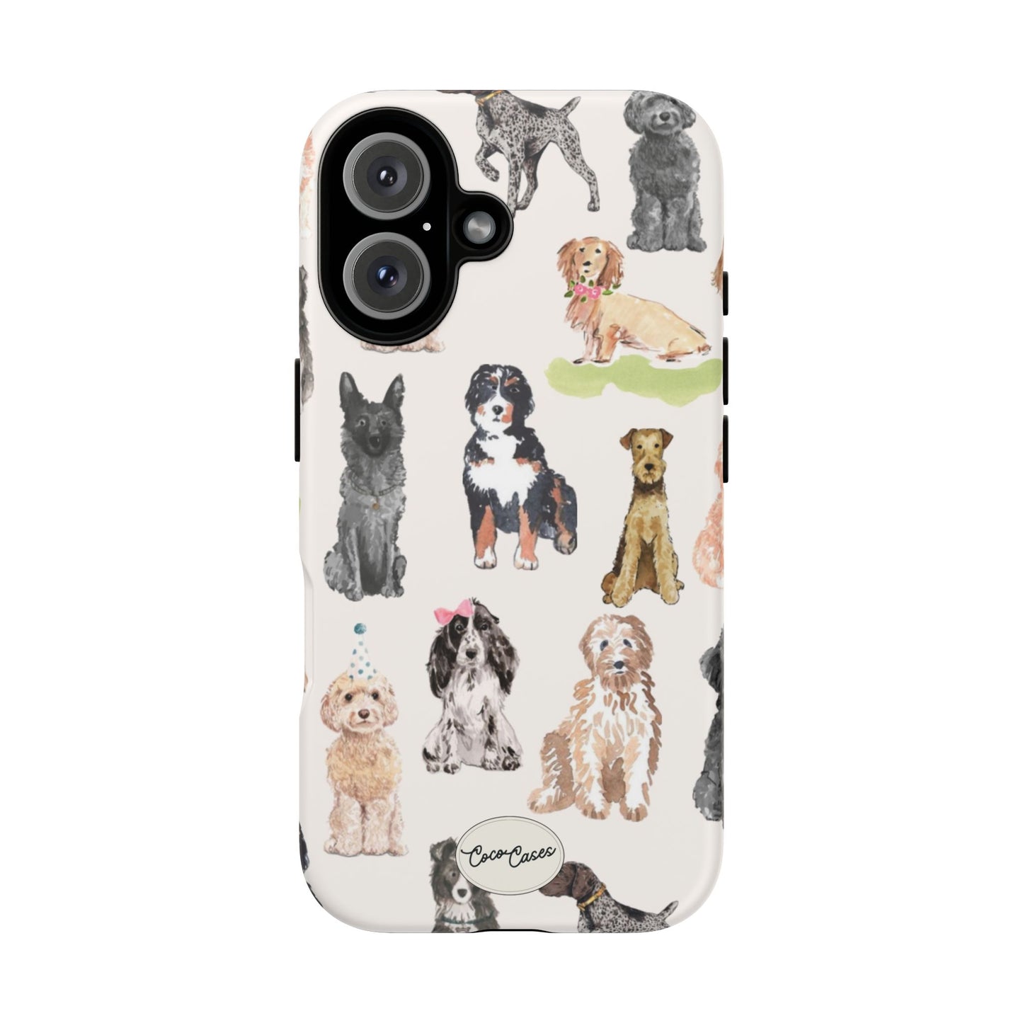 Puppy Party iPhone Case
