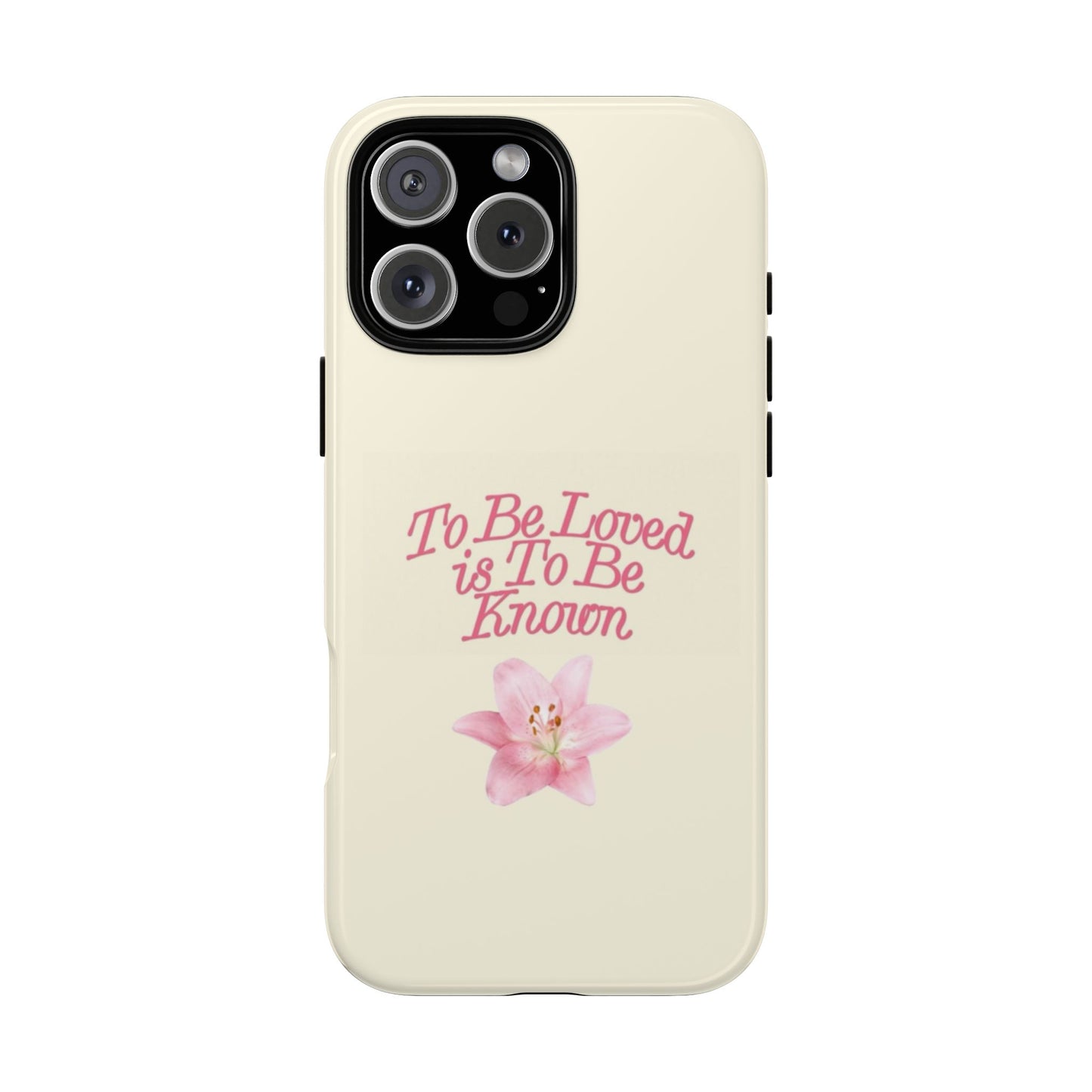 to be loved iPhone Case