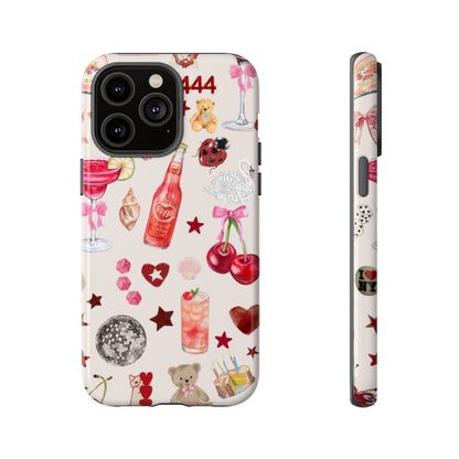 Pink Clutter iPhone Case