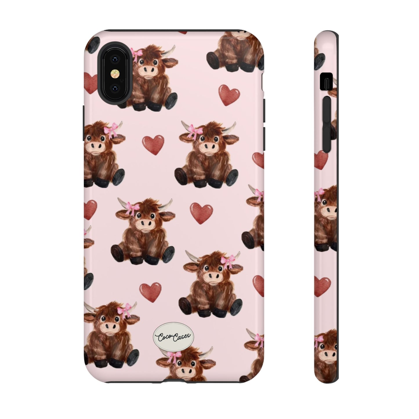 Highland Hearts iPhone Case