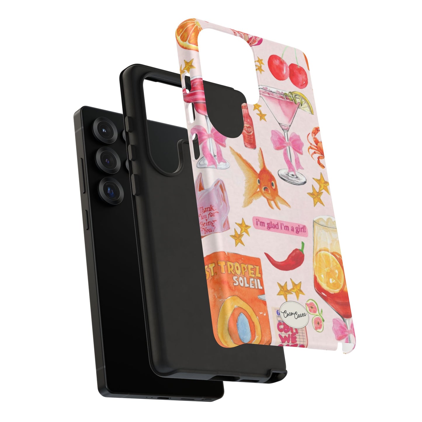I'm glad I'm a girl Samsung Case