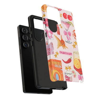 I'm glad I'm a girl Samsung Case