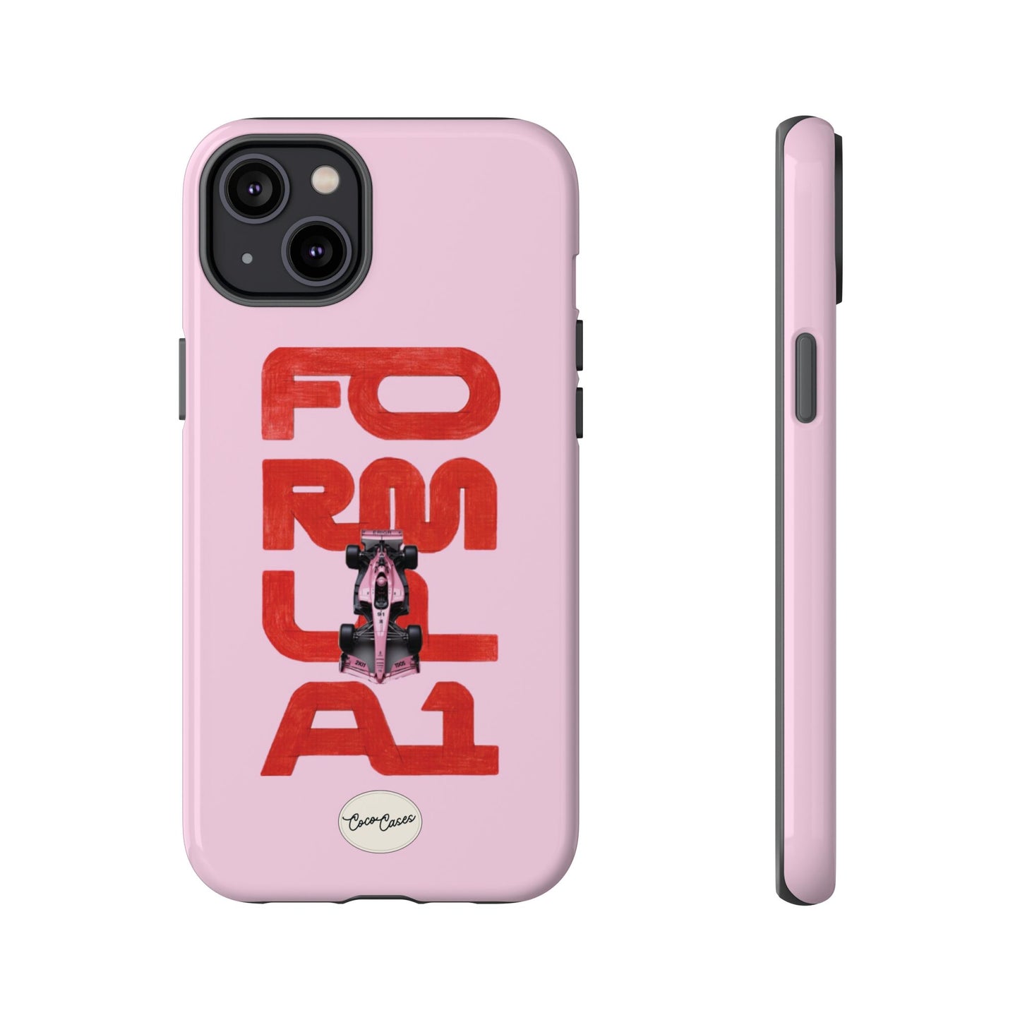 Pink Pitstop iPhone Case