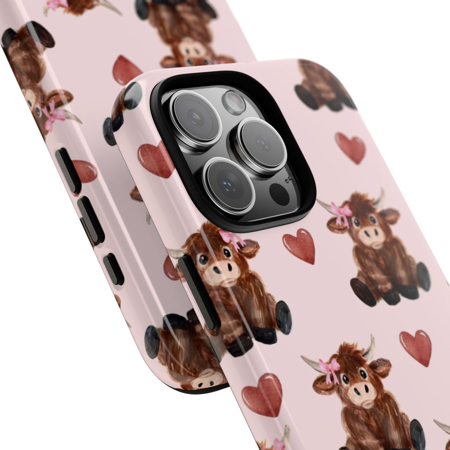 Highland Hearts iPhone Case