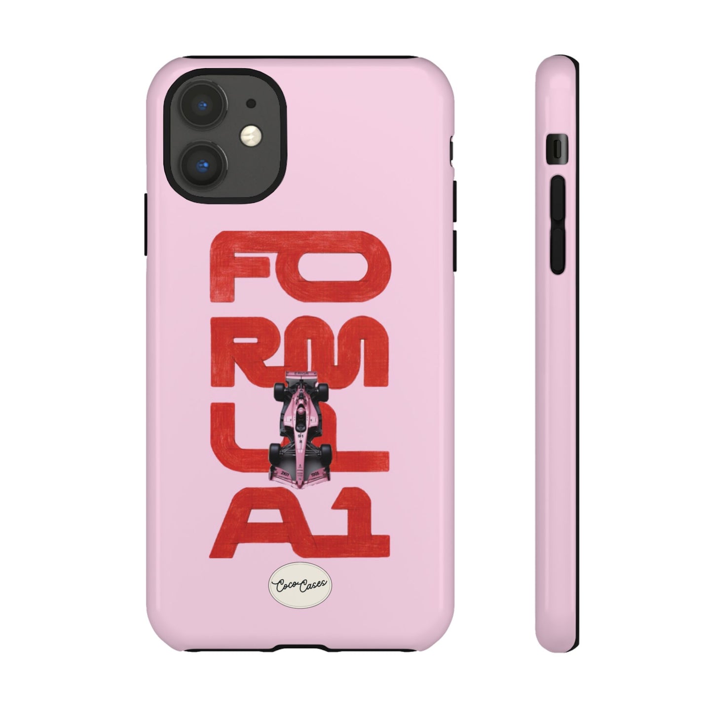 Pink Pitstop iPhone Case