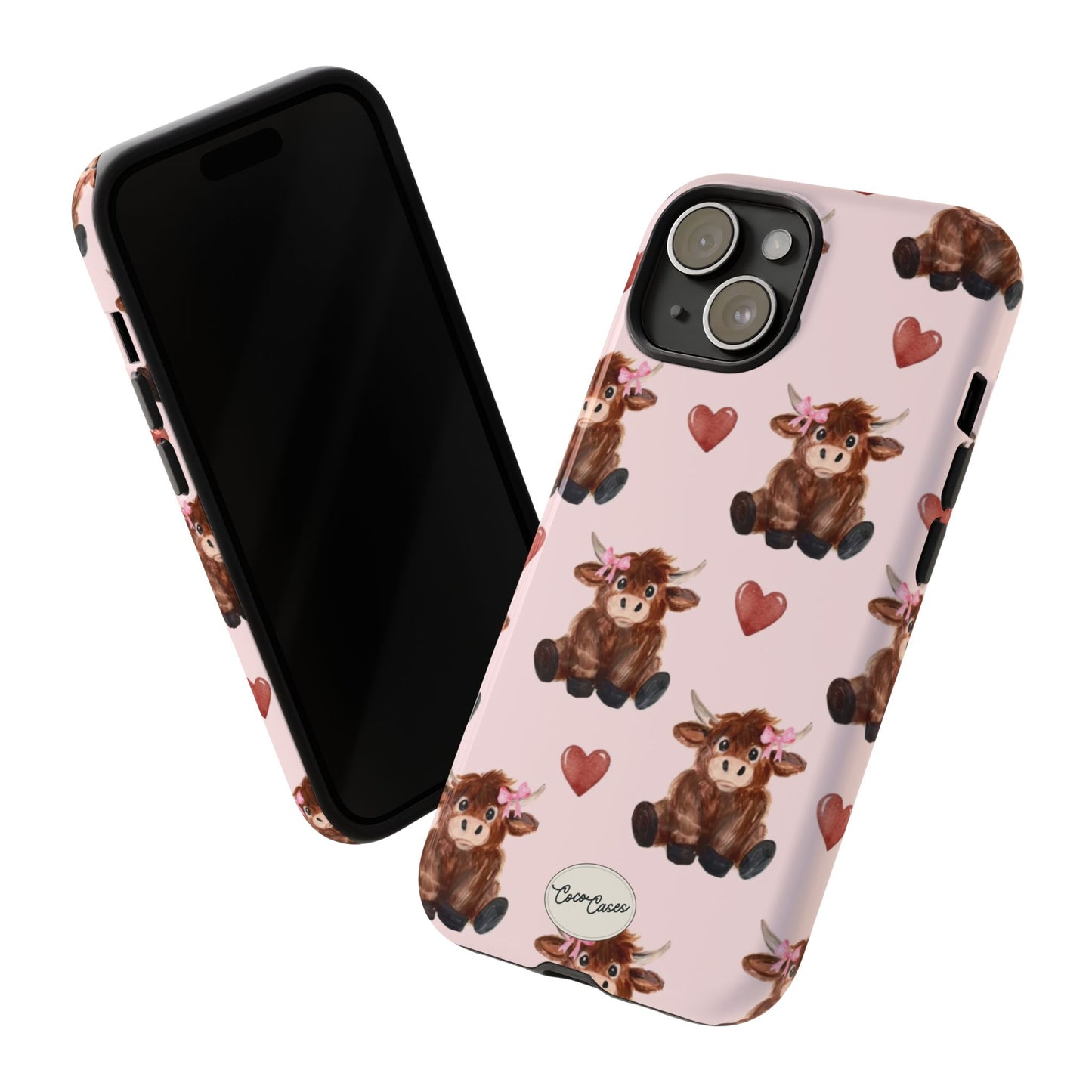 Highland Hearts iPhone Case