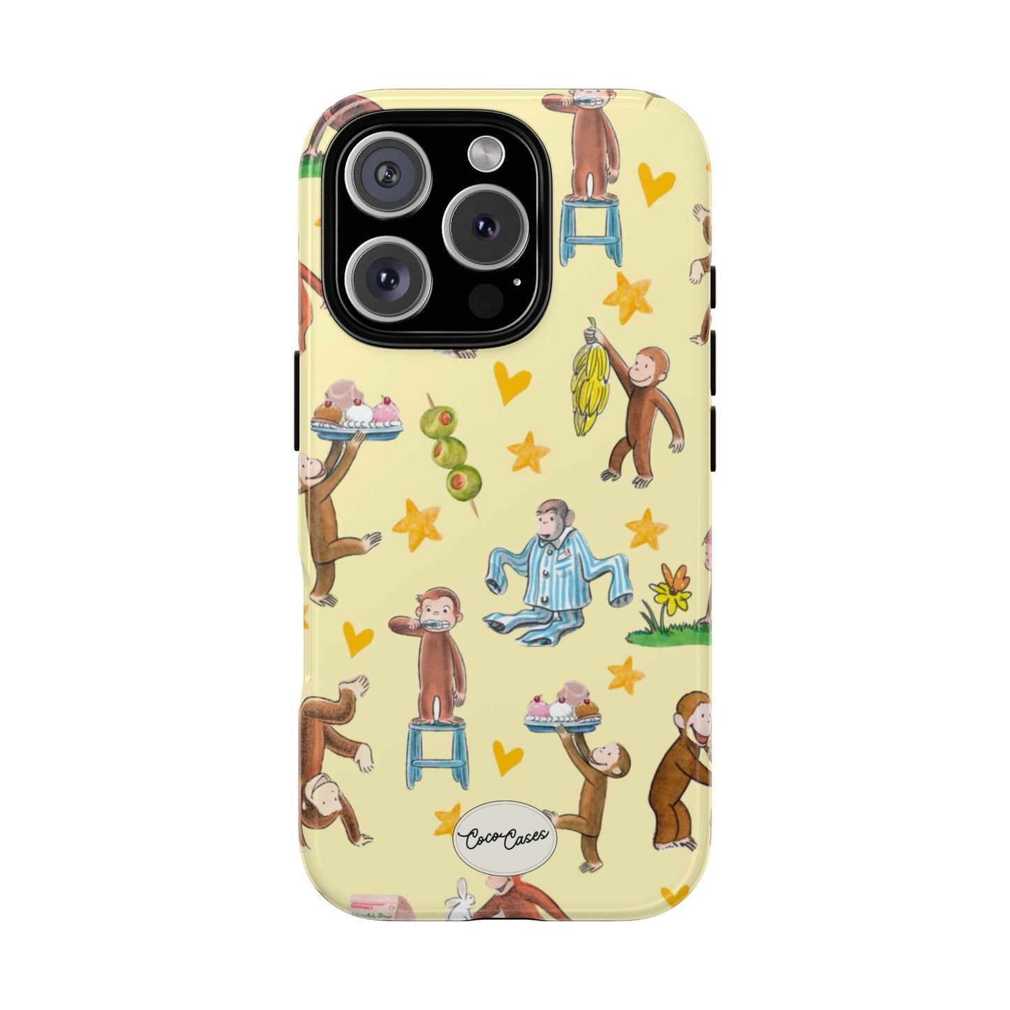 Curious Monkey iPhone Case