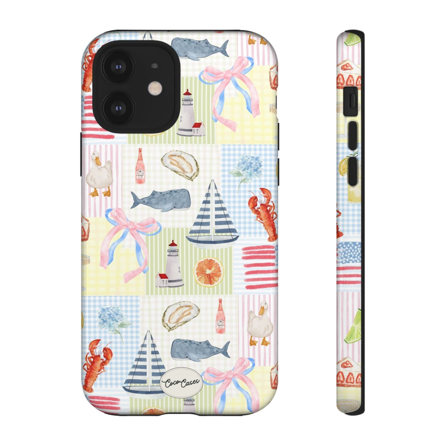 Pretty Patchwork iPhone Case