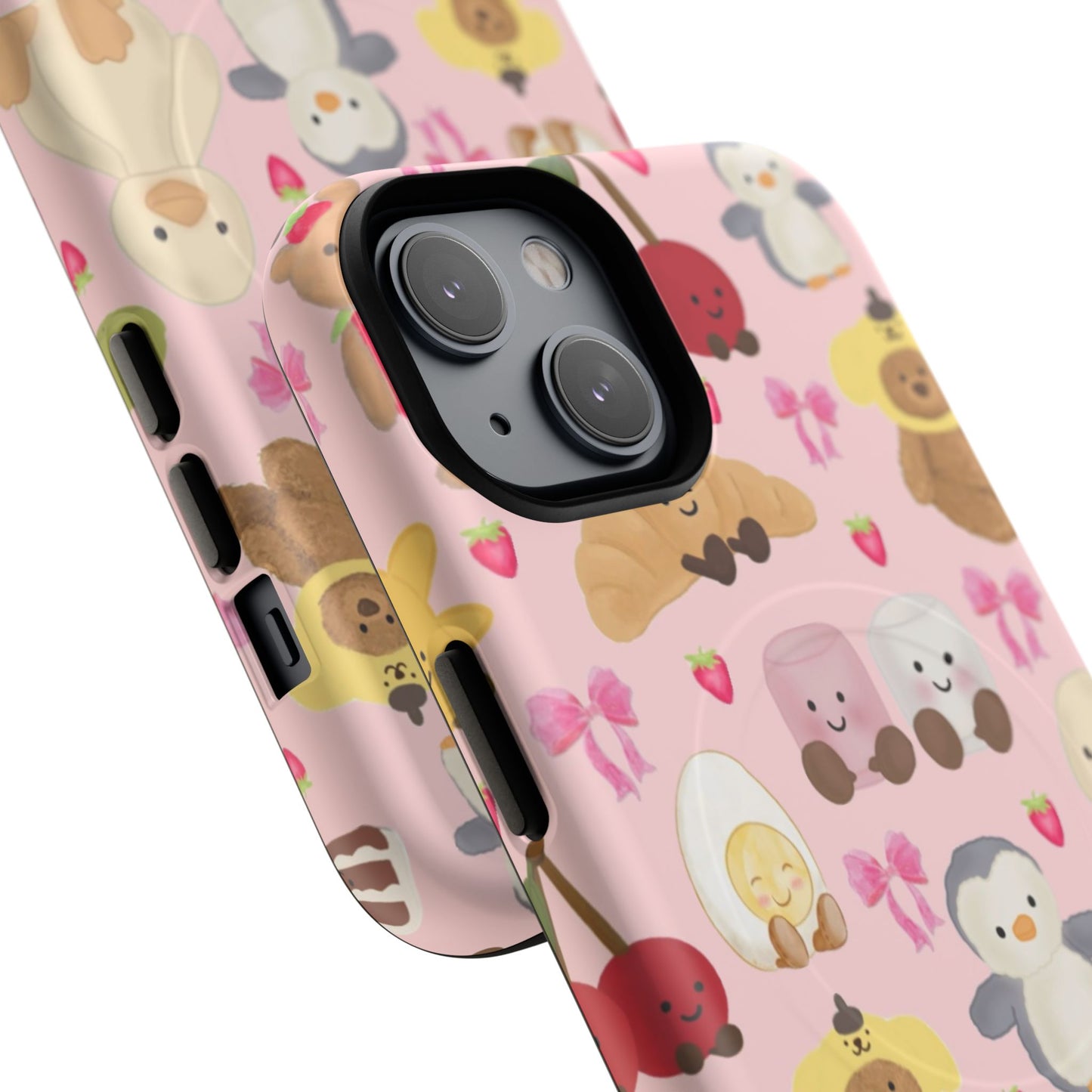 Strawberry Teddies Magsafe iPhone Case