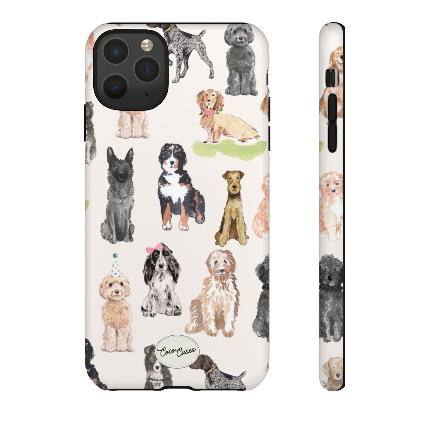 Puppy Party iPhone Case