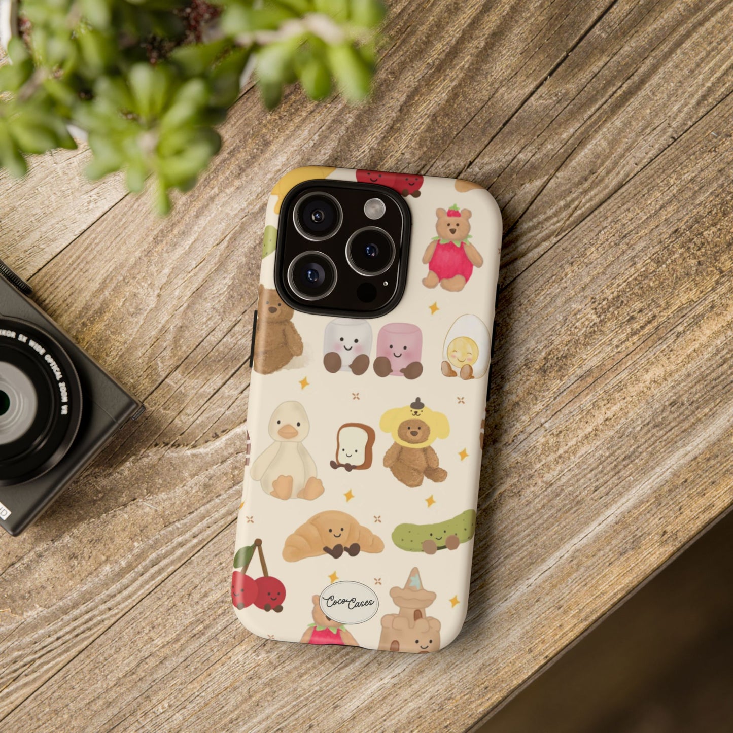 Teddy Chaos iPhone Case