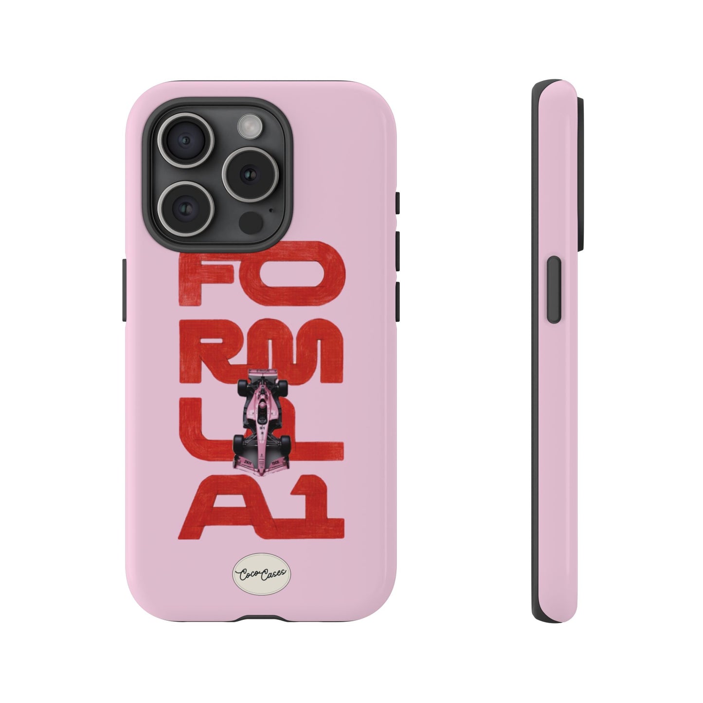 Pink Pitstop iPhone Case