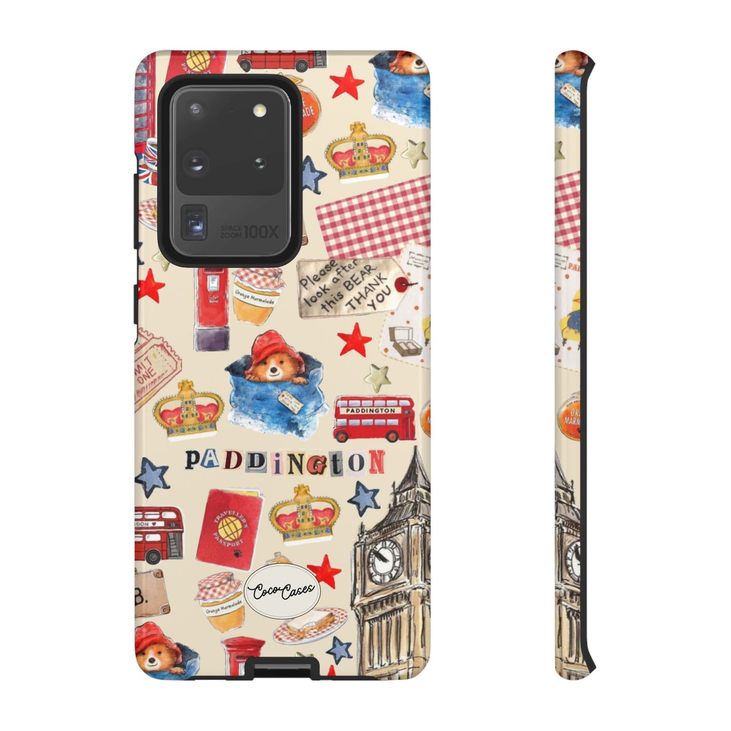 London Bear Samsung Case