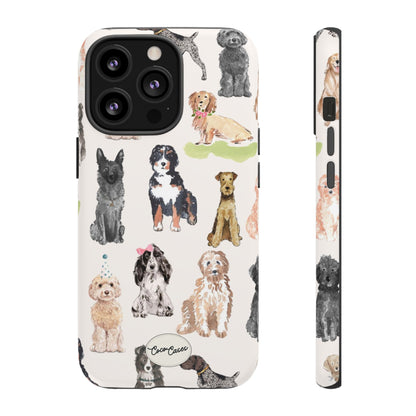Puppy Party iPhone Case