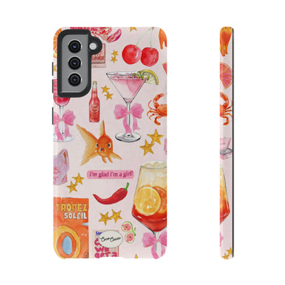 I'm glad I'm a girl Samsung Case