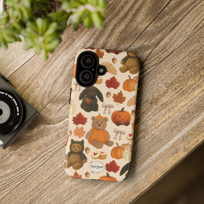 Autumn Teddies iPhone Case