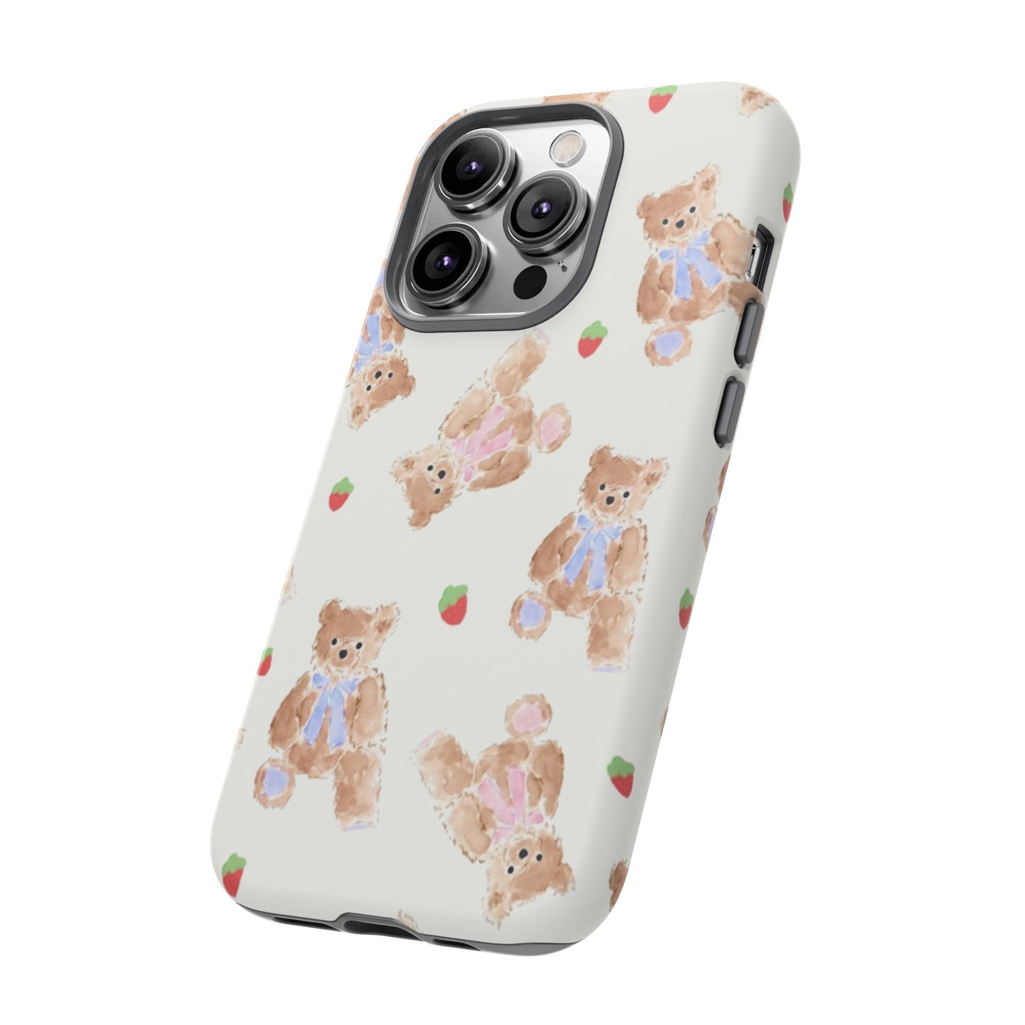 Bears and Berries iPhone Case