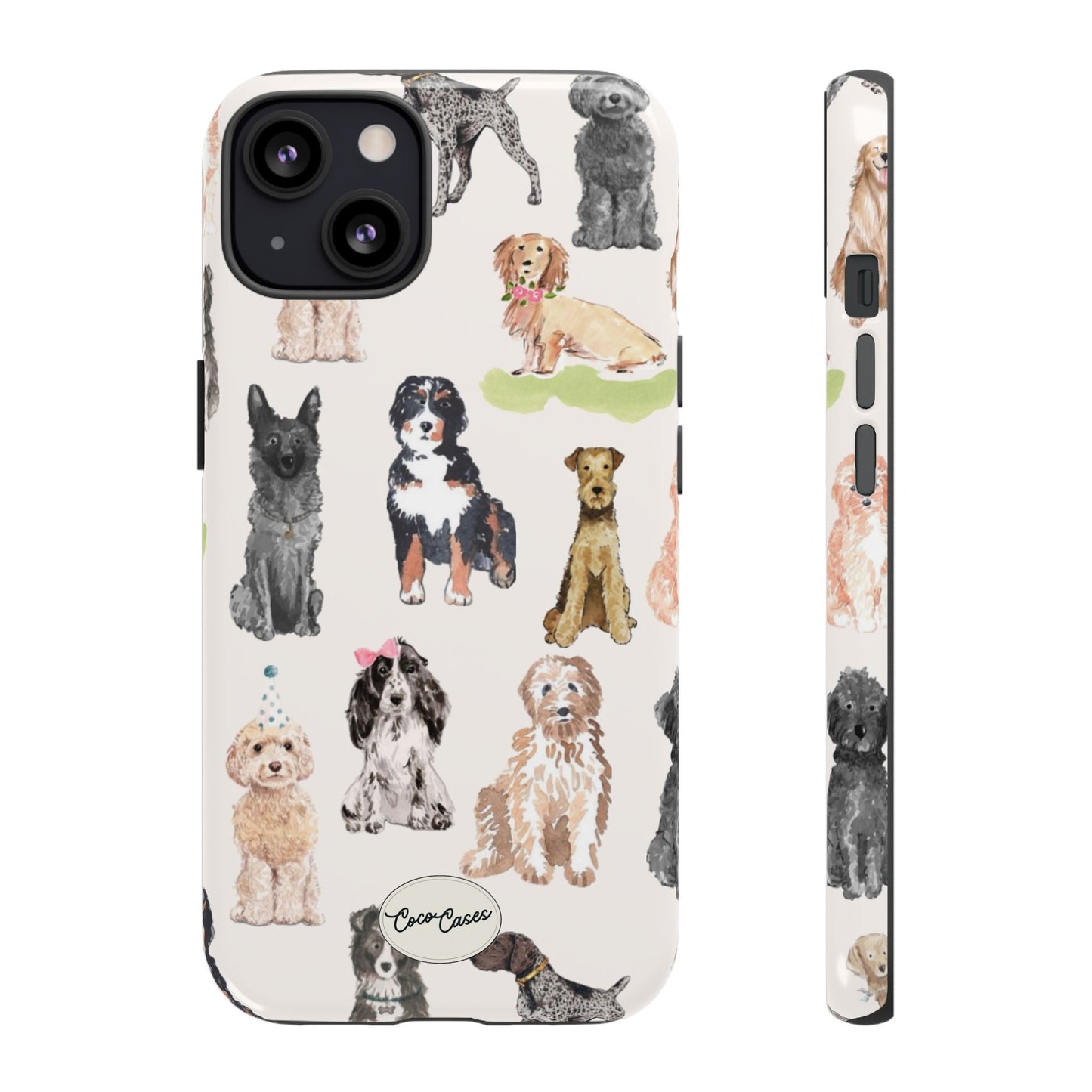 Puppy Party iPhone Case