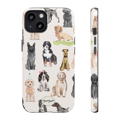 Puppy Party iPhone Case