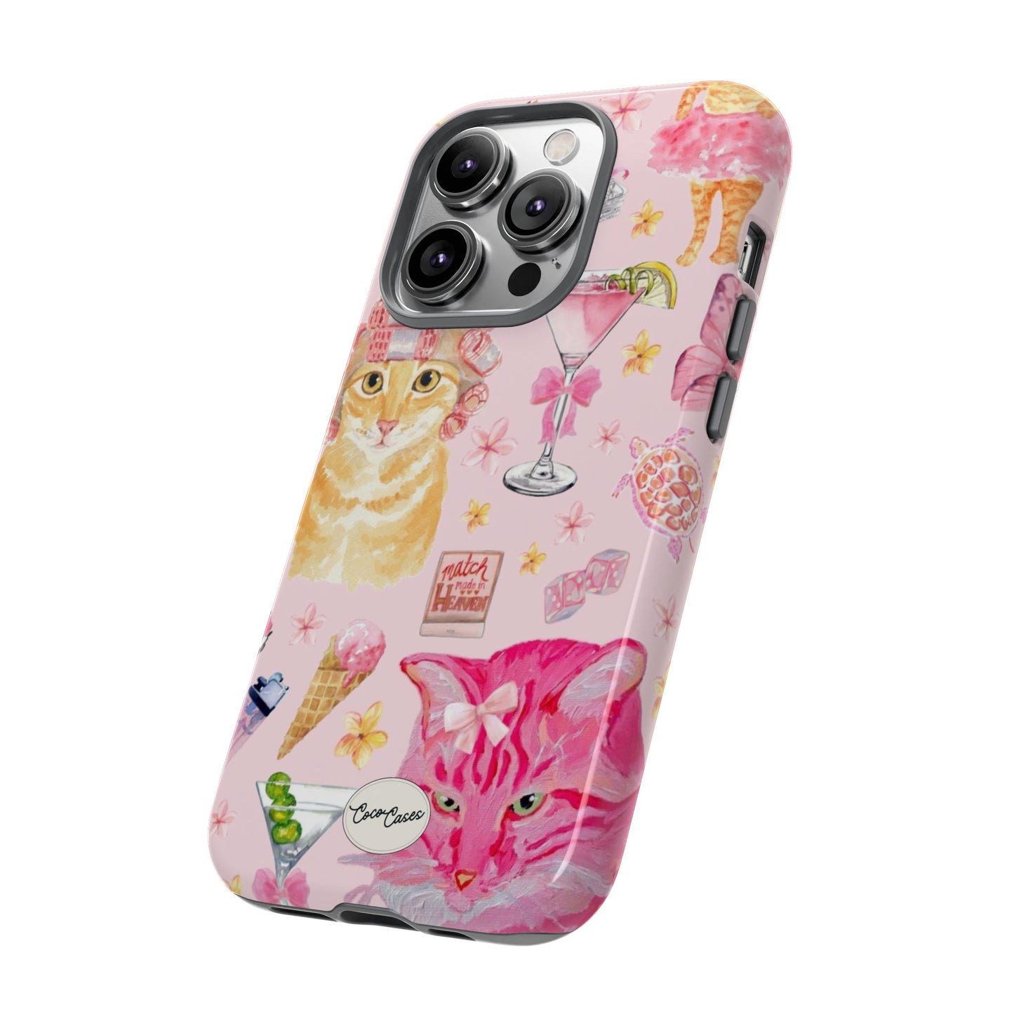 Cat Clutter iPhone Case