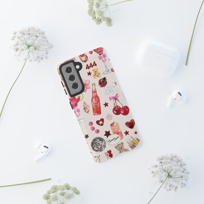 Pink Clutter Samsung Case