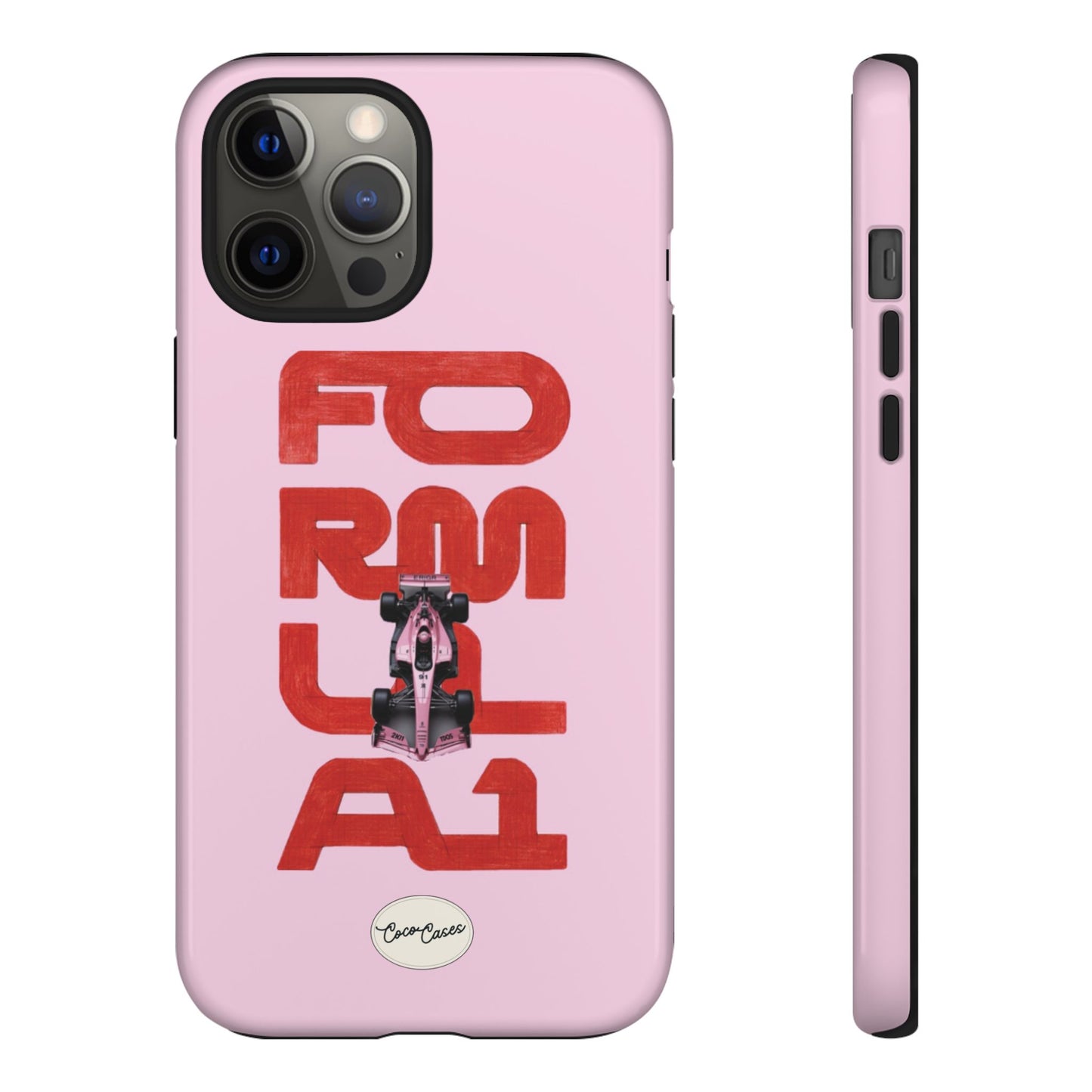 Pink Pitstop iPhone Case
