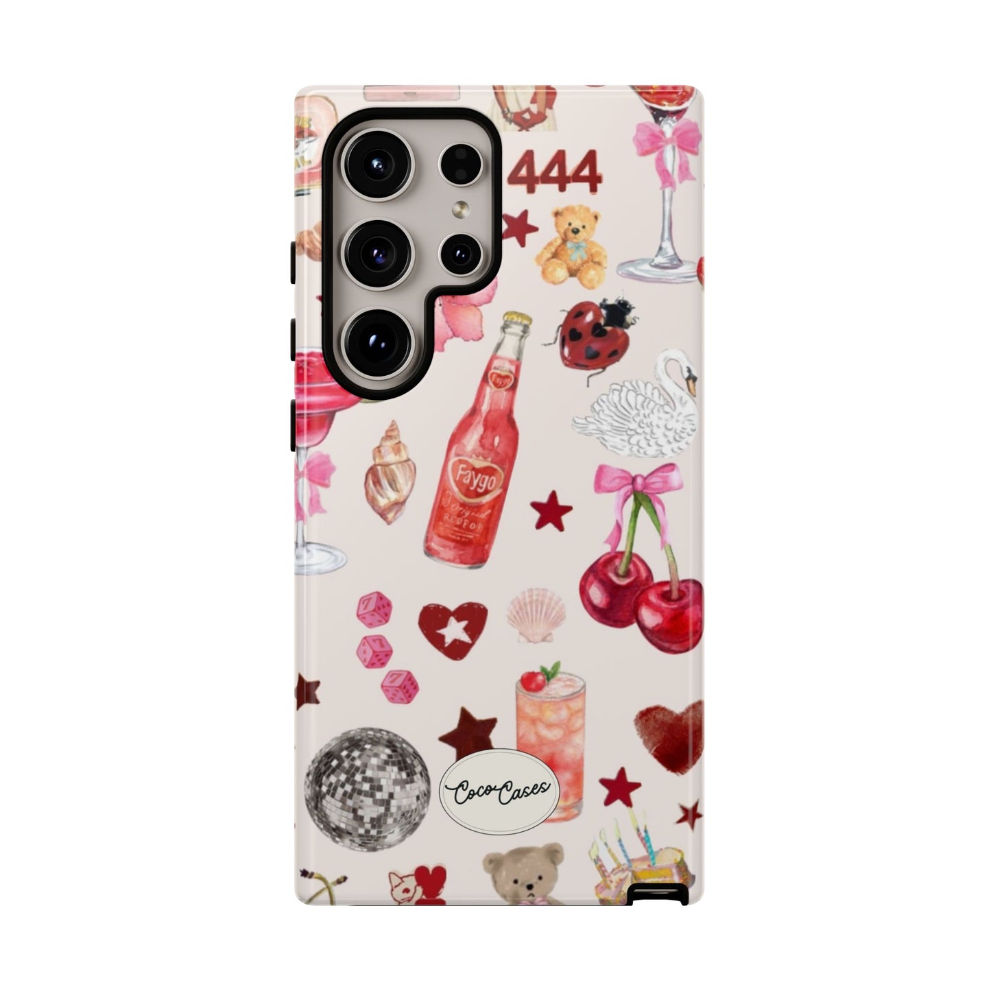 Pink Clutter Samsung Case