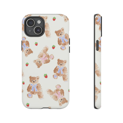 Bears and Berries iPhone Case