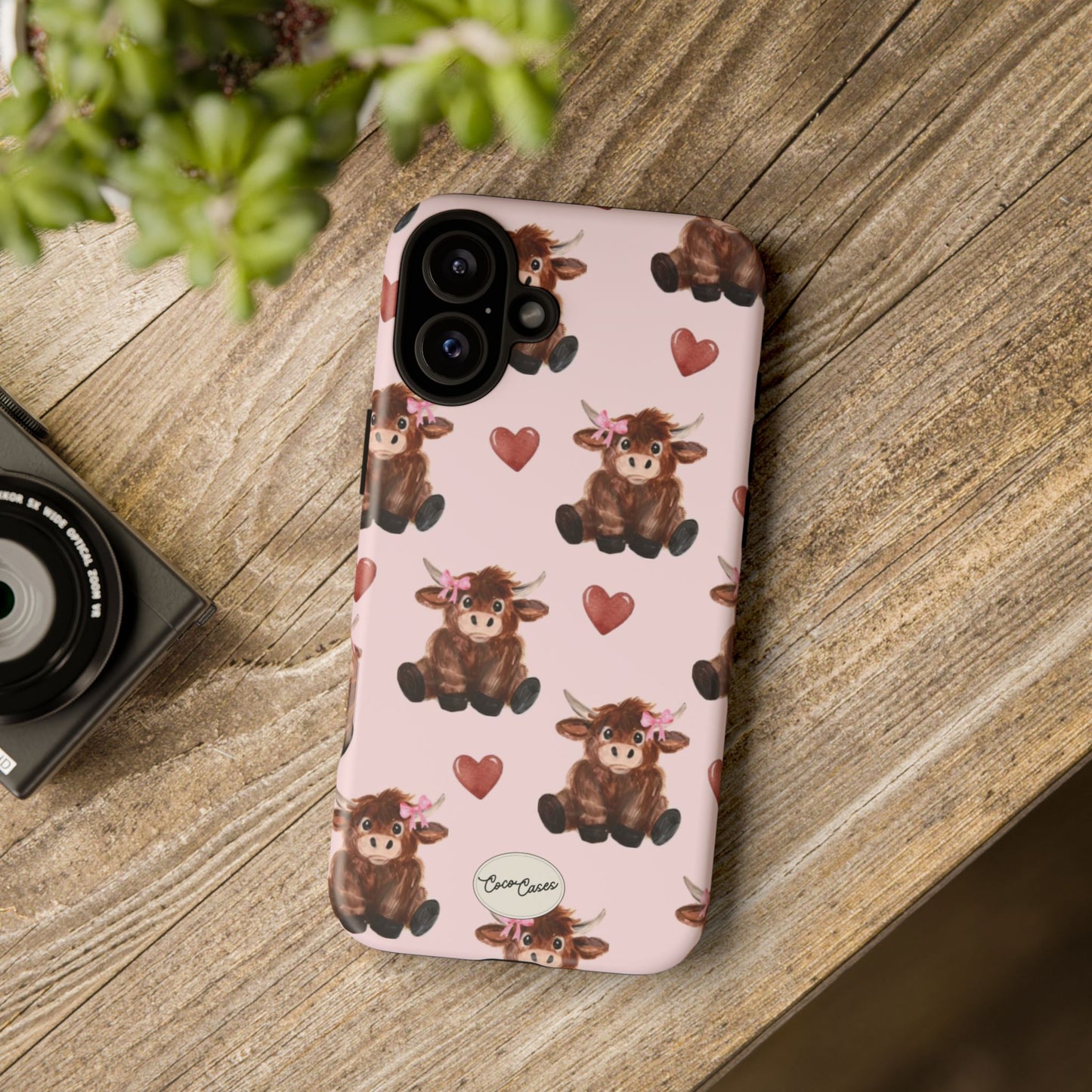 Highland Hearts iPhone Case