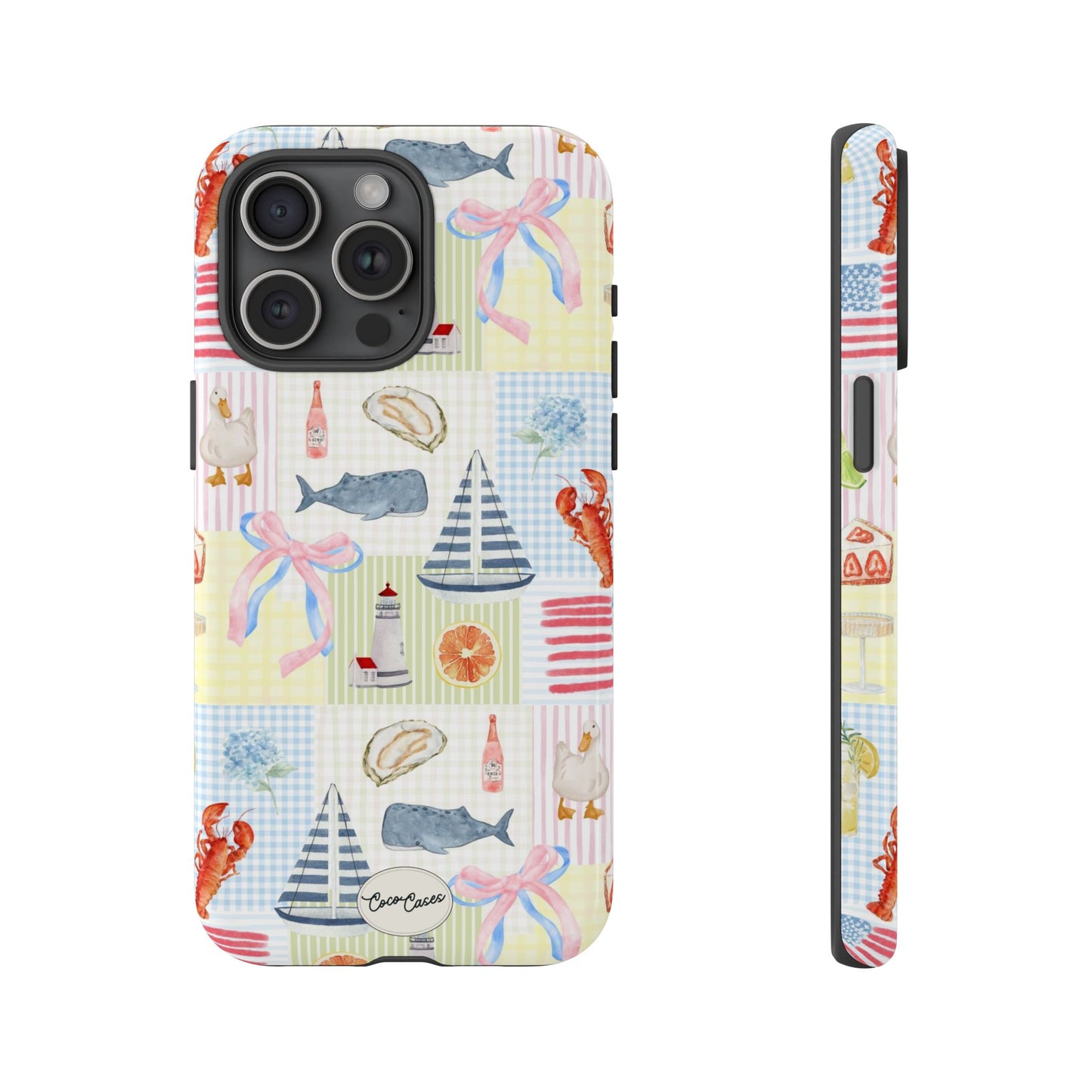 Pretty Patchwork iPhone Case