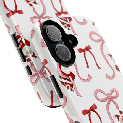 Santa’s Bow Ride iPhone Case
