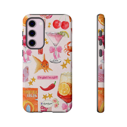 I'm glad I'm a girl Samsung Case