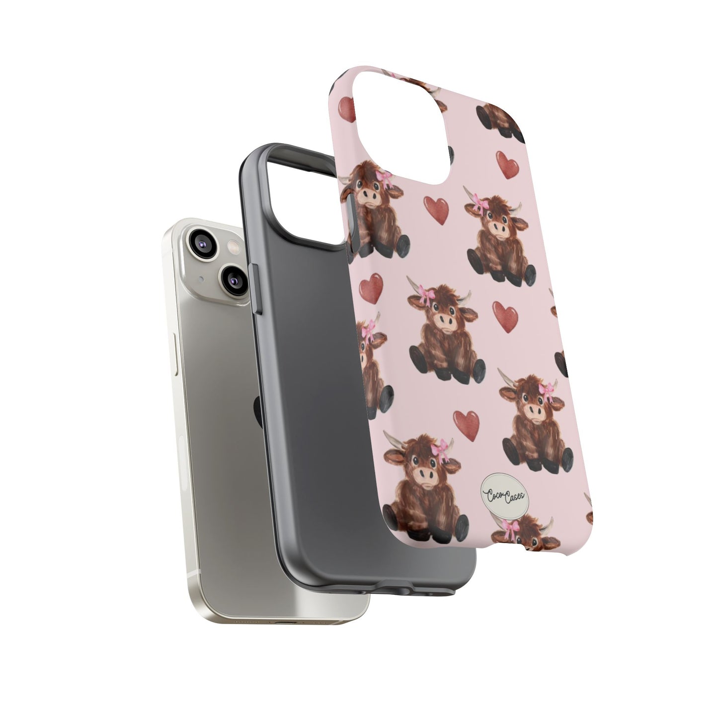 Highland Hearts iPhone Case