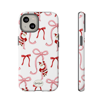 Santa’s Bow Ride iPhone Case