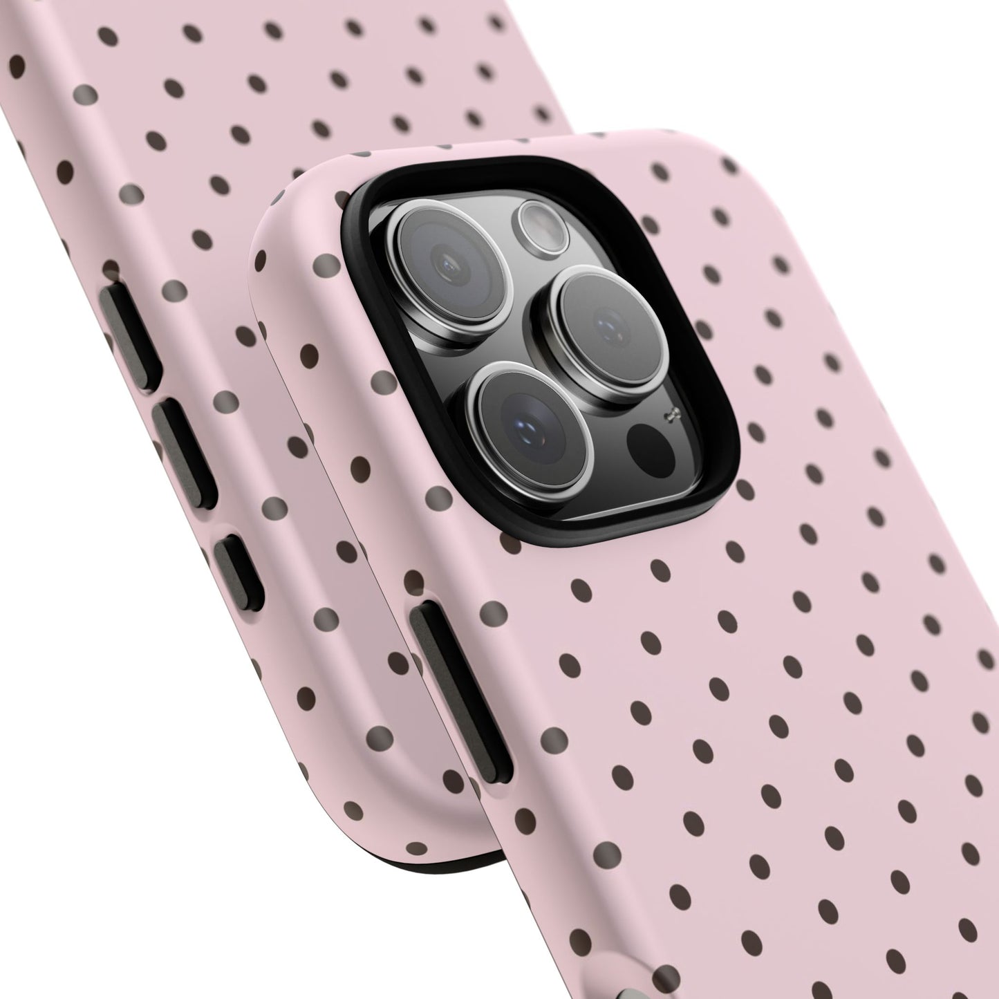 Pink Polka Dot iPhone Case