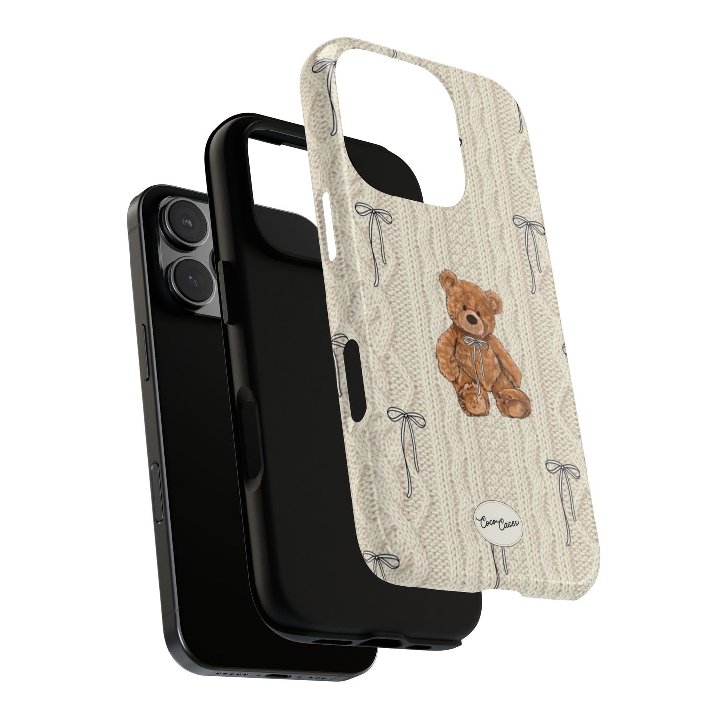 Little Bow Bear iPhone Case