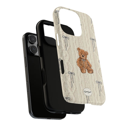 Little Bow Bear iPhone Case