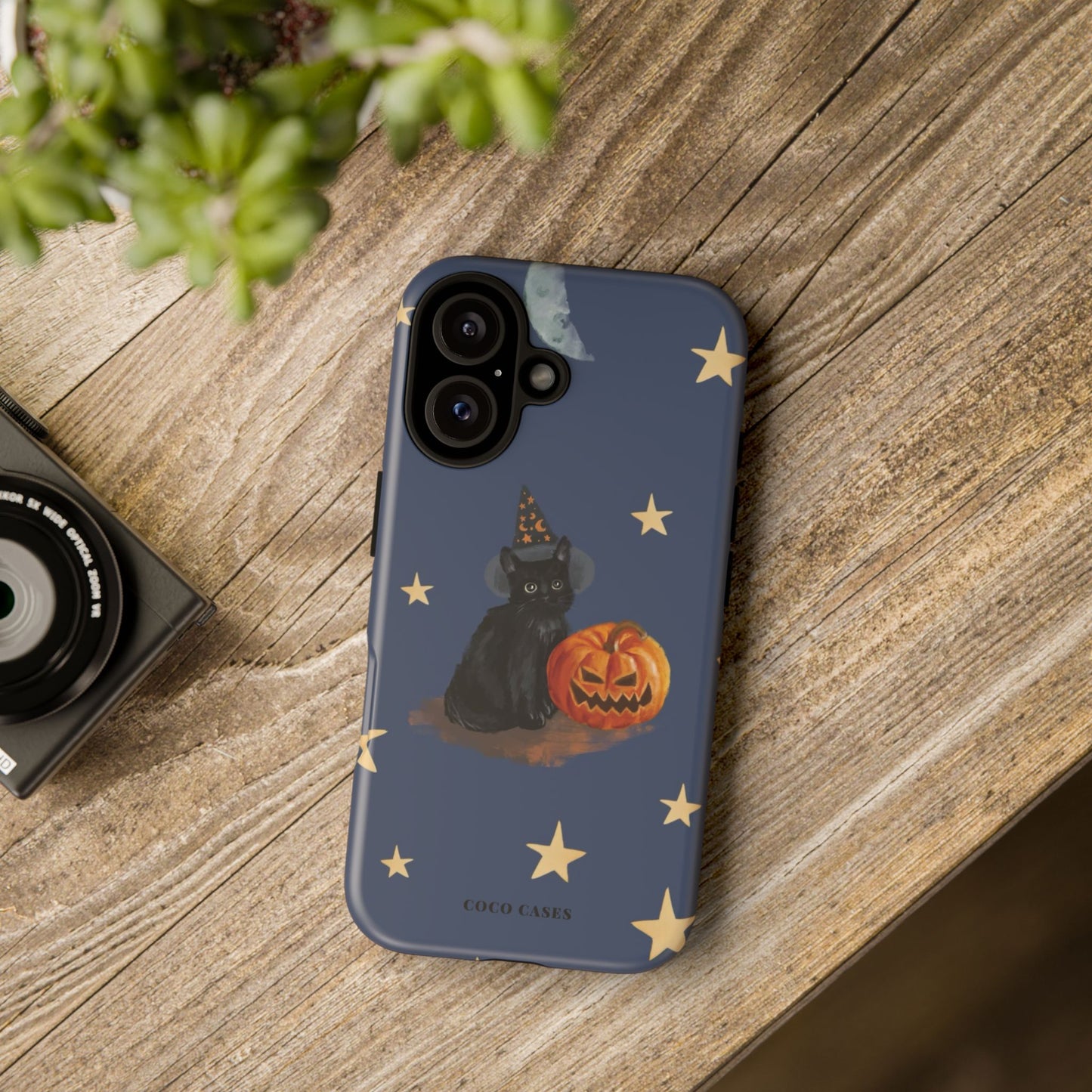 Black Cat iPhone Case