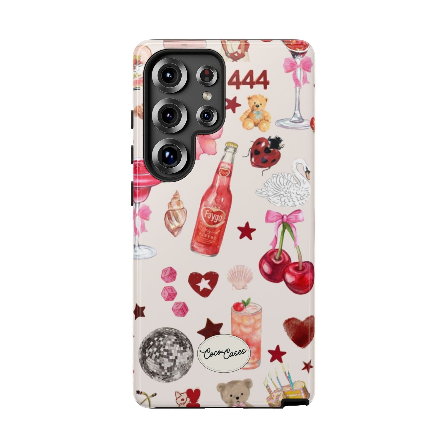Pink Clutter Samsung Case
