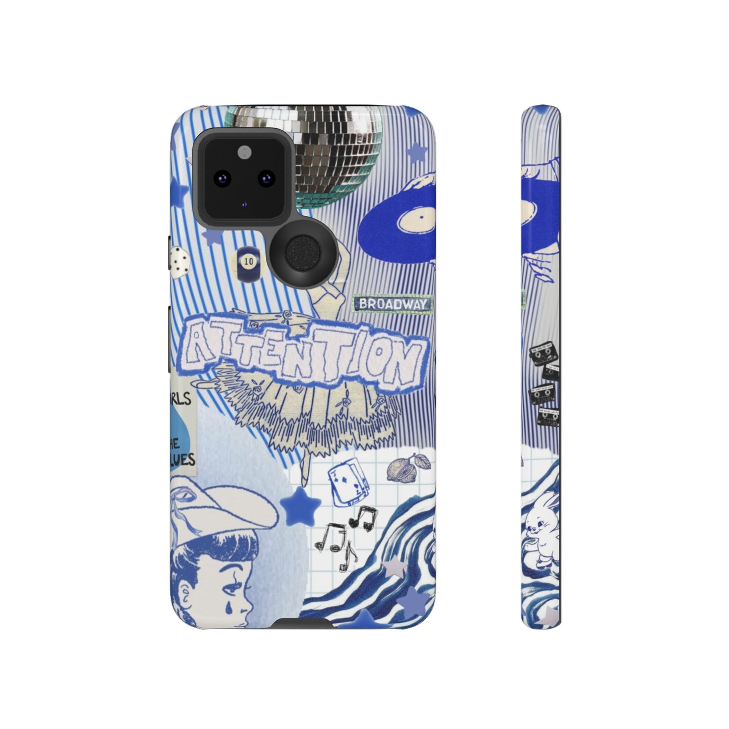 Attention Blues Google Pixel Case