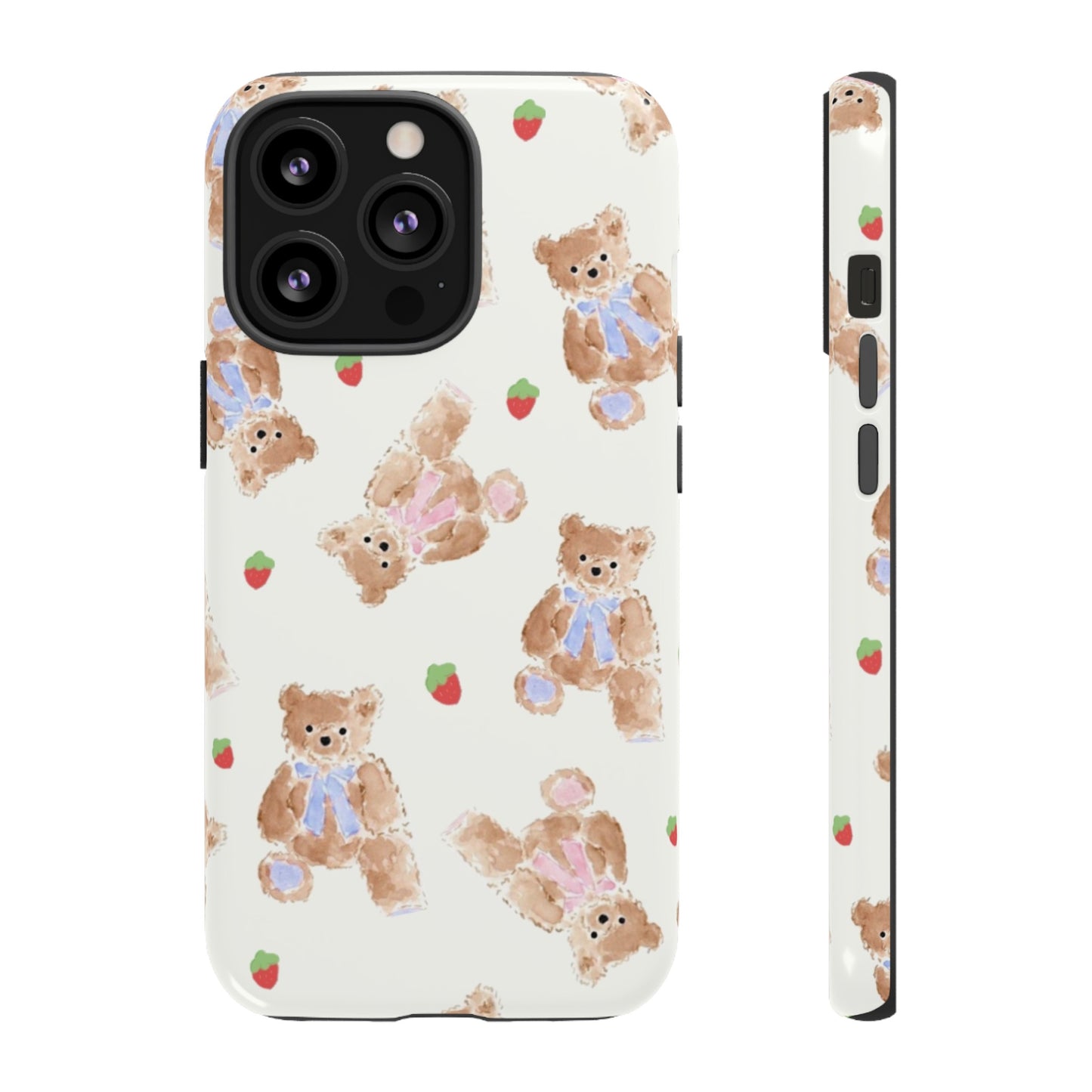 Bears and Berries iPhone Case