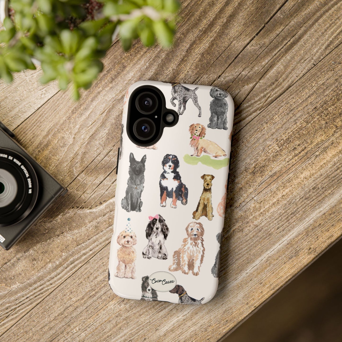 Puppy Party iPhone Case