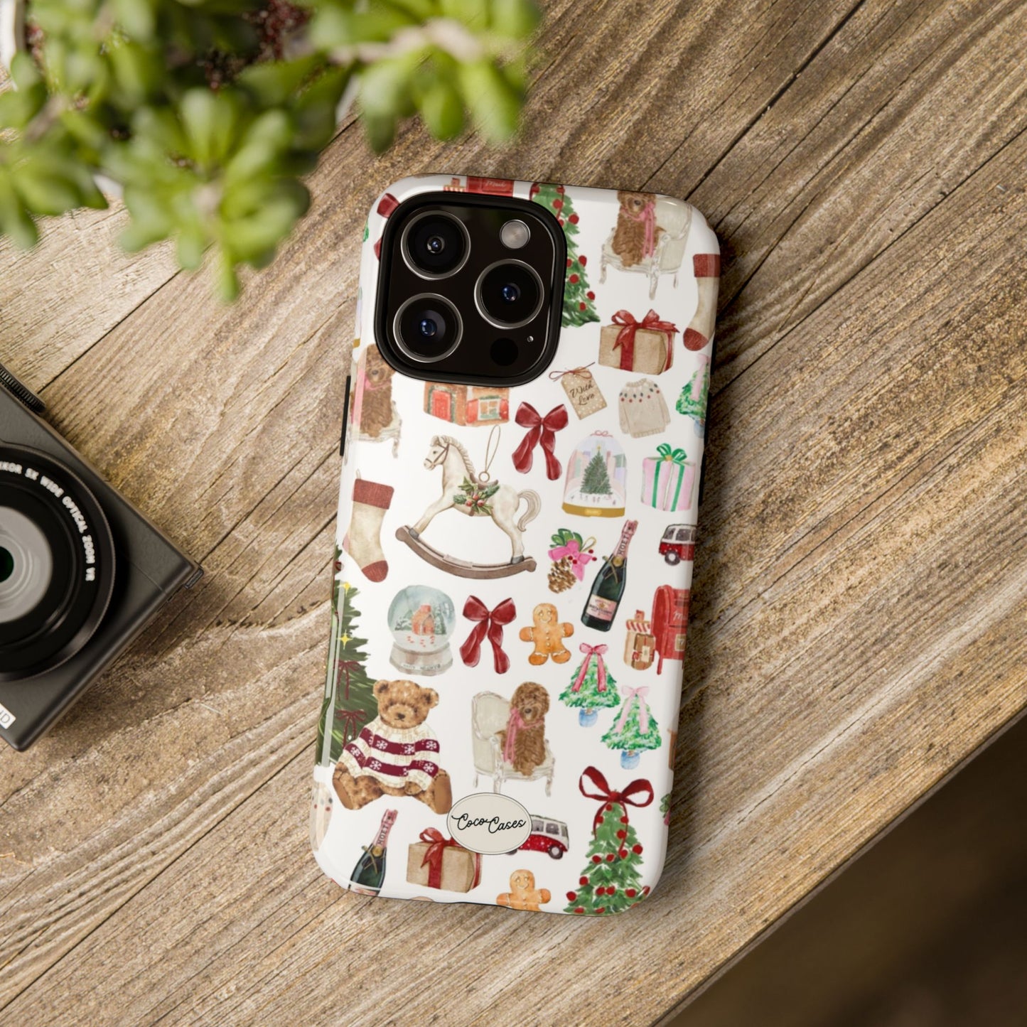 Christmas Chaos iPhone Case