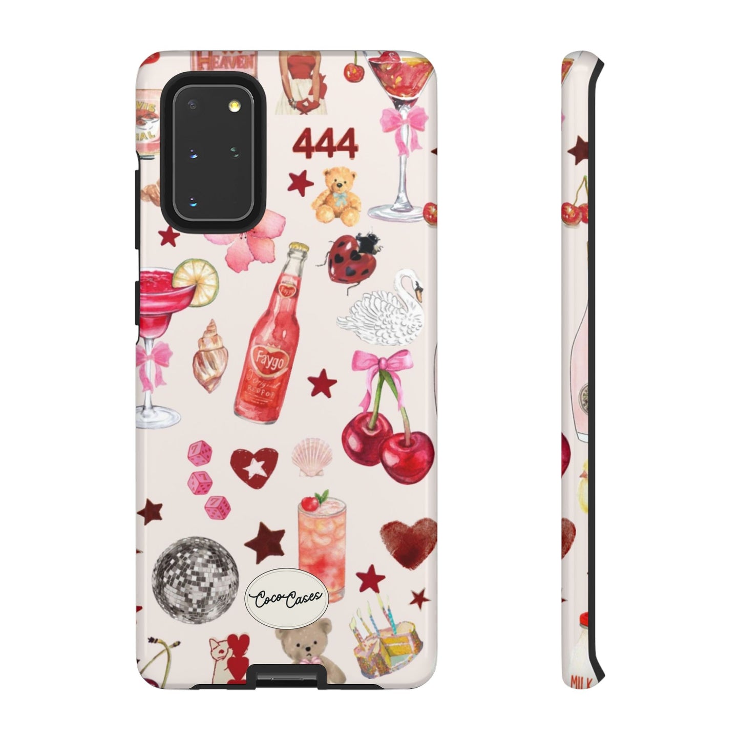 Pink Clutter Samsung Case