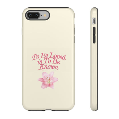 to be loved iPhone Case