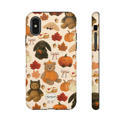 Autumn Teddies iPhone Case