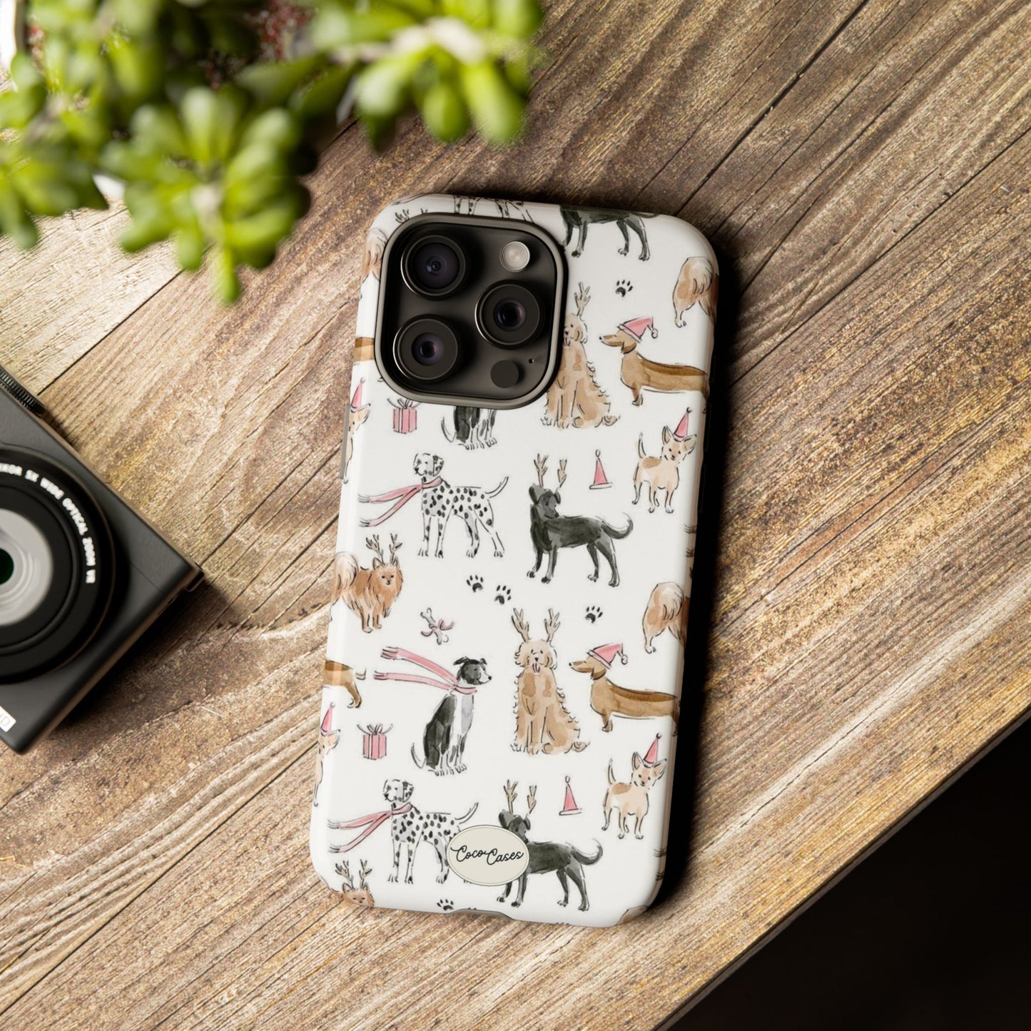 Wagging Winter iPhone Case