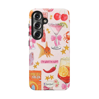 I'm glad I'm a girl Samsung Case